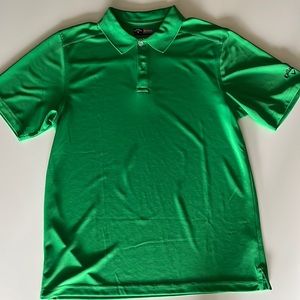 Green Callaway Golf Shirt Size Large